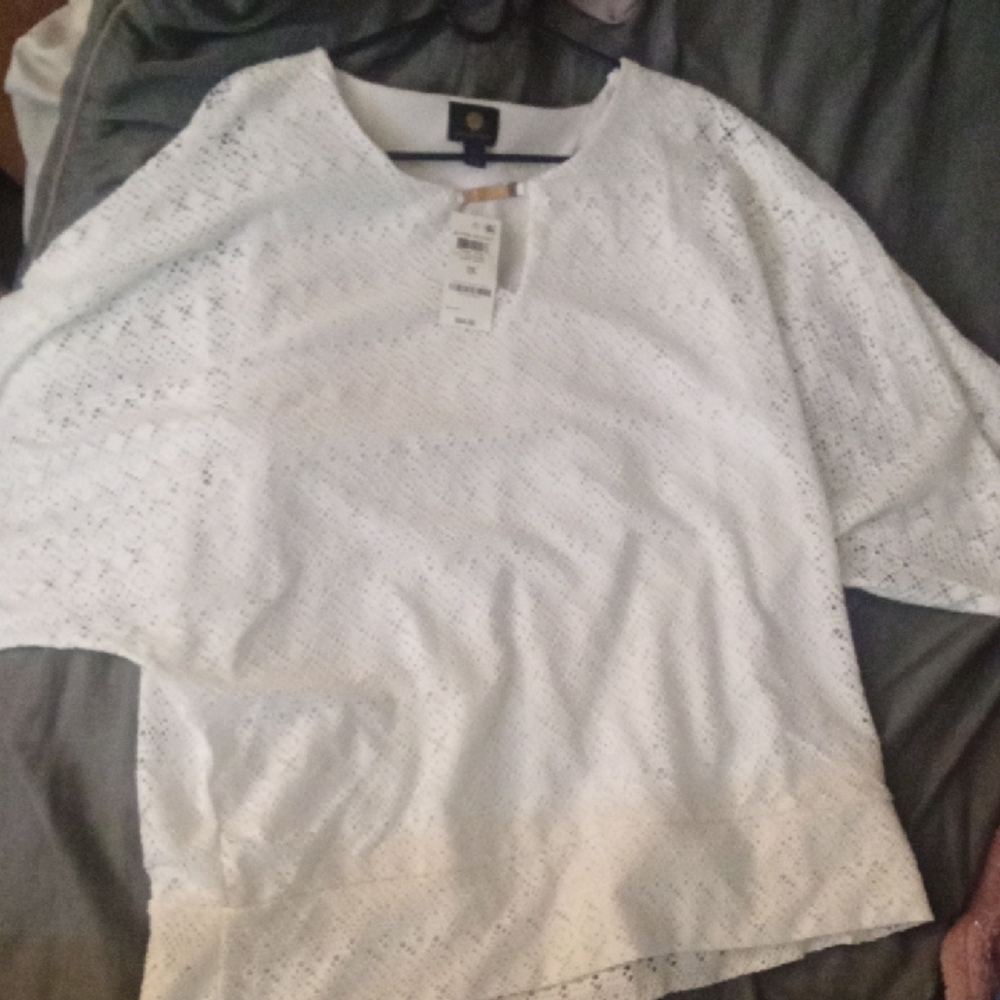 White Lace Women's Shirt